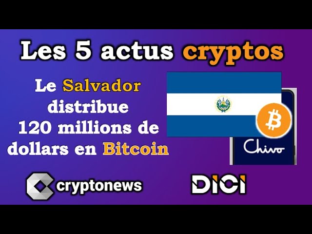 Les 5 actus cryptos de la semaine: Salvador, George Soros, Robinhood, banques, Gisèle Bündchen