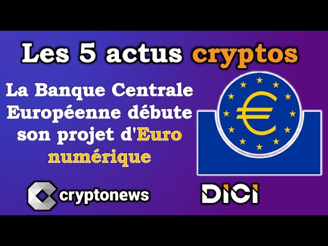 Les 5 actus cryptos de la semaine: BCE, Spike Lee, Fidelity Investments, UFC, Tinder
