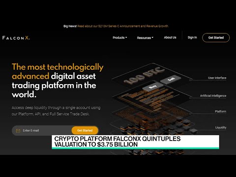 Crypto Platform FalconX Quintuples Valuation