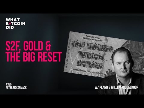 Stock-to-Flow, Gold & the Big Reset with Plan₿ & Willem Middelkoop