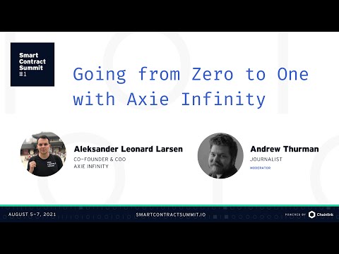 Going from Zero to One With Axie Infinity