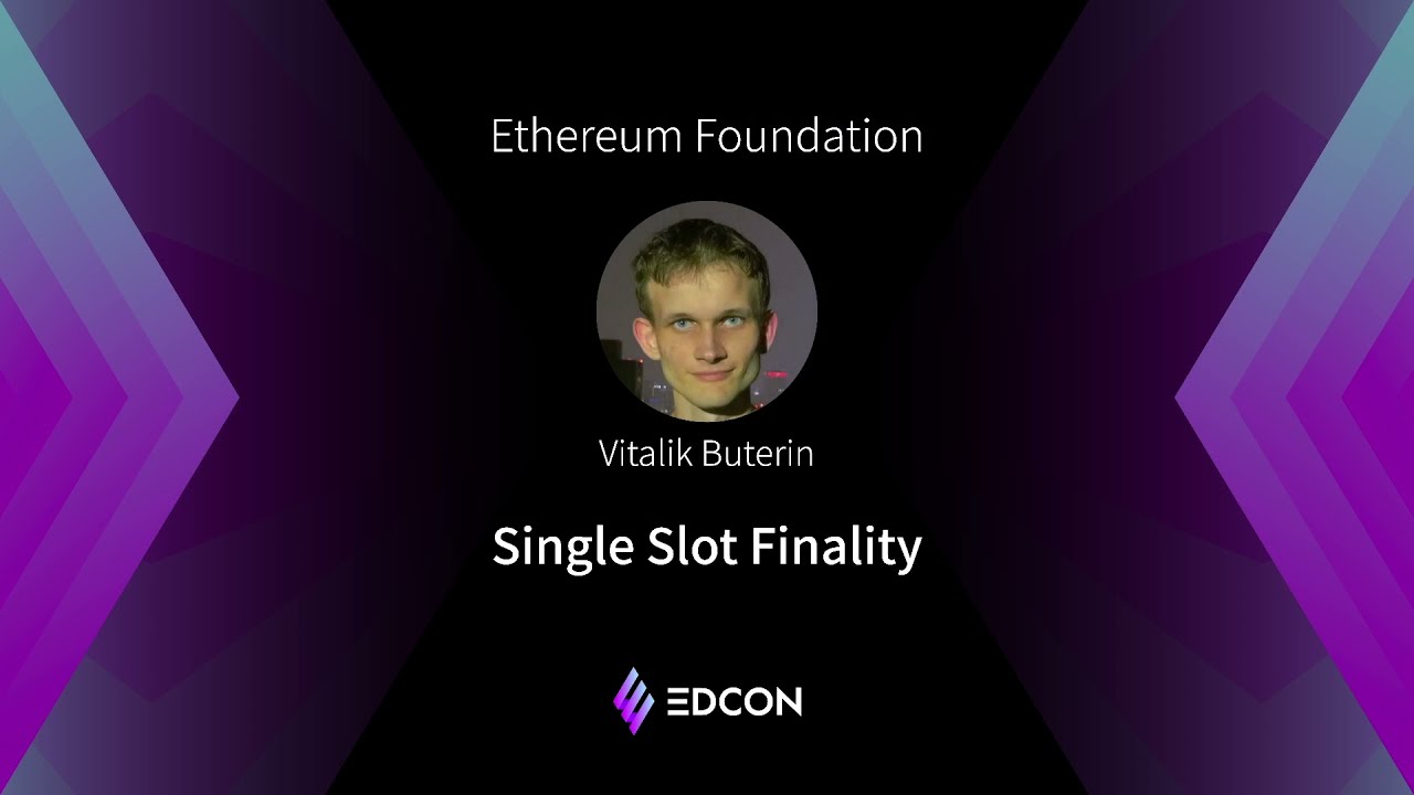 Vitalik Buterin on Single Slot Finality