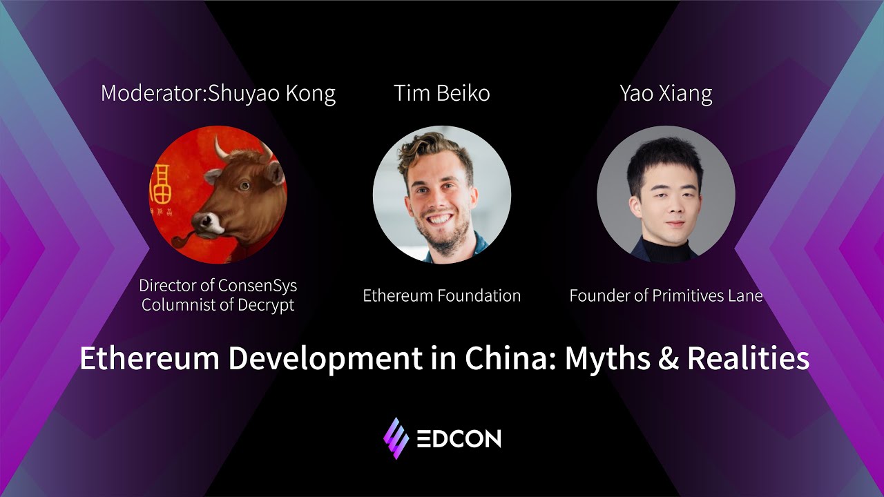 Ethereum Development in China: Myths and Realities