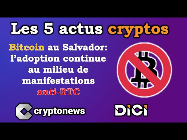 Les 5 actus cryptos de la semaine: Salvador, Moody’s, Deskoin, PSG, cinémas AMC