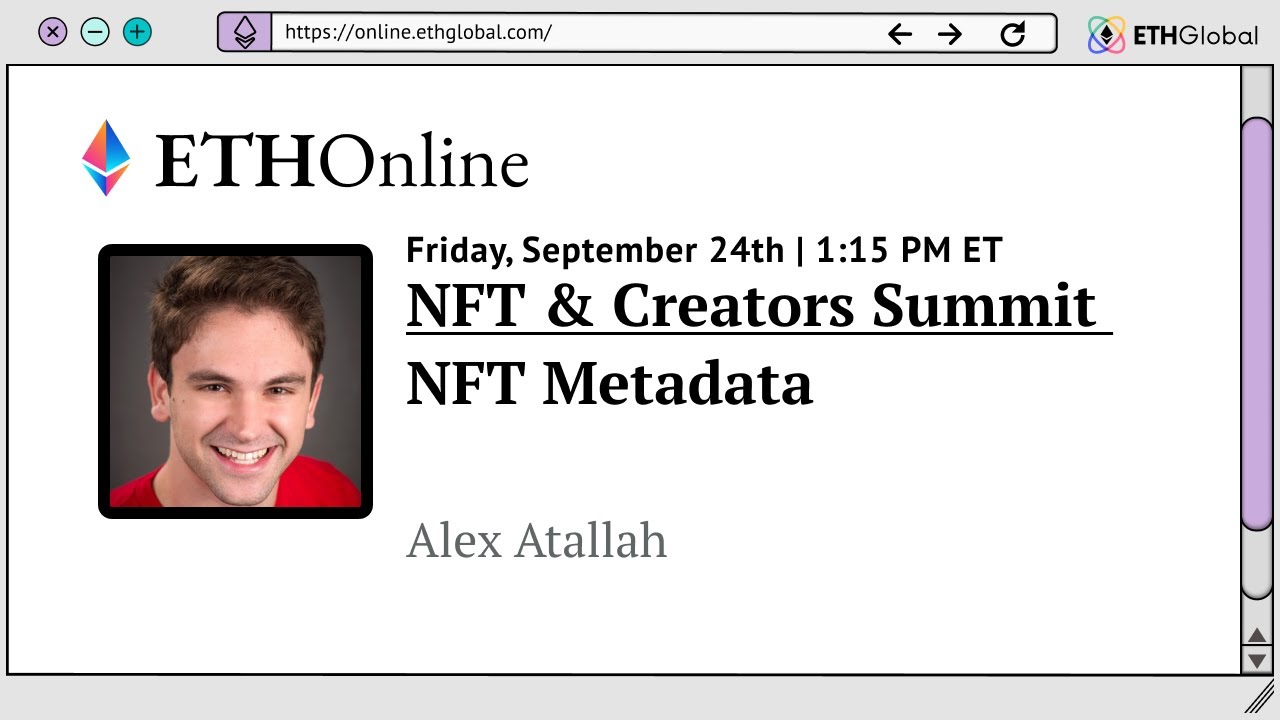 NFT Metadata – OpenSea’s Alex Atallah