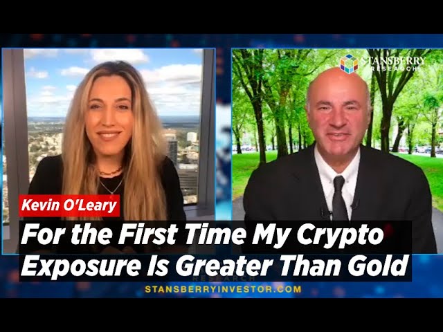 Kevin O’Leary: For The First Time My Crypto Exposure is Greater Than Gold
