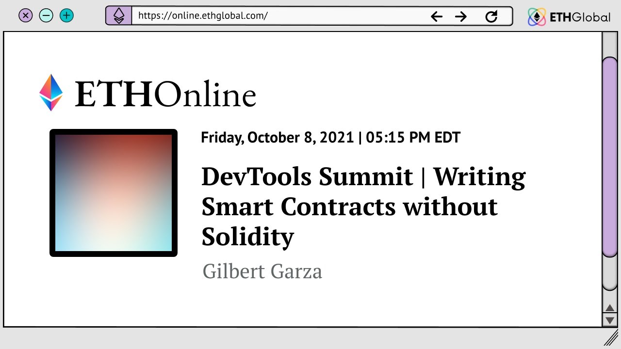 Writing Smart Contracts Without Solidity
