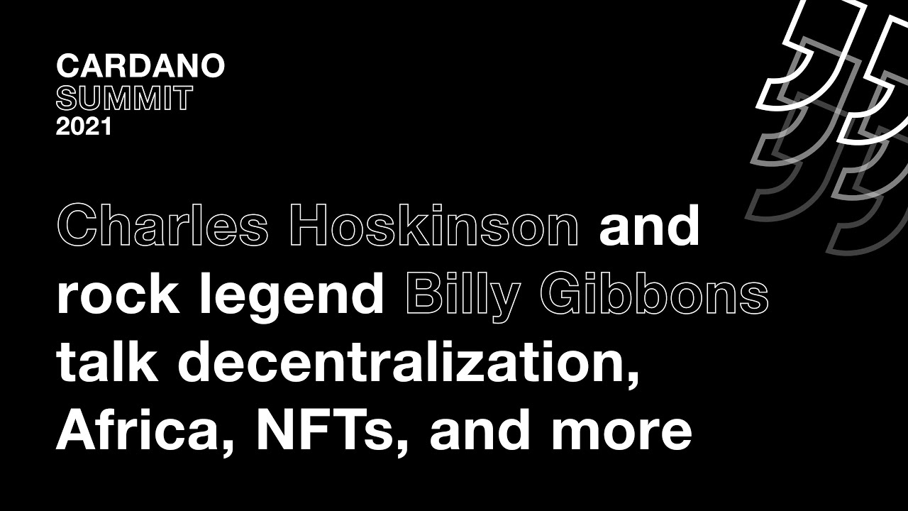 Charles Hoskinson and Billy Gibbons Talk NFTs for Good