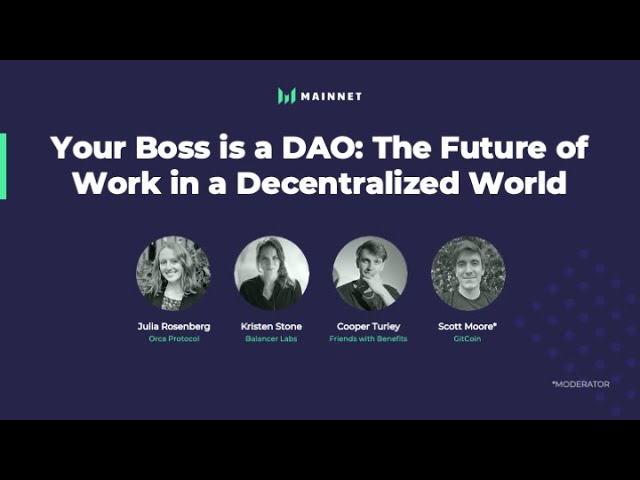 Your Boss is a DAO: The Future of Work in a Decentralized World