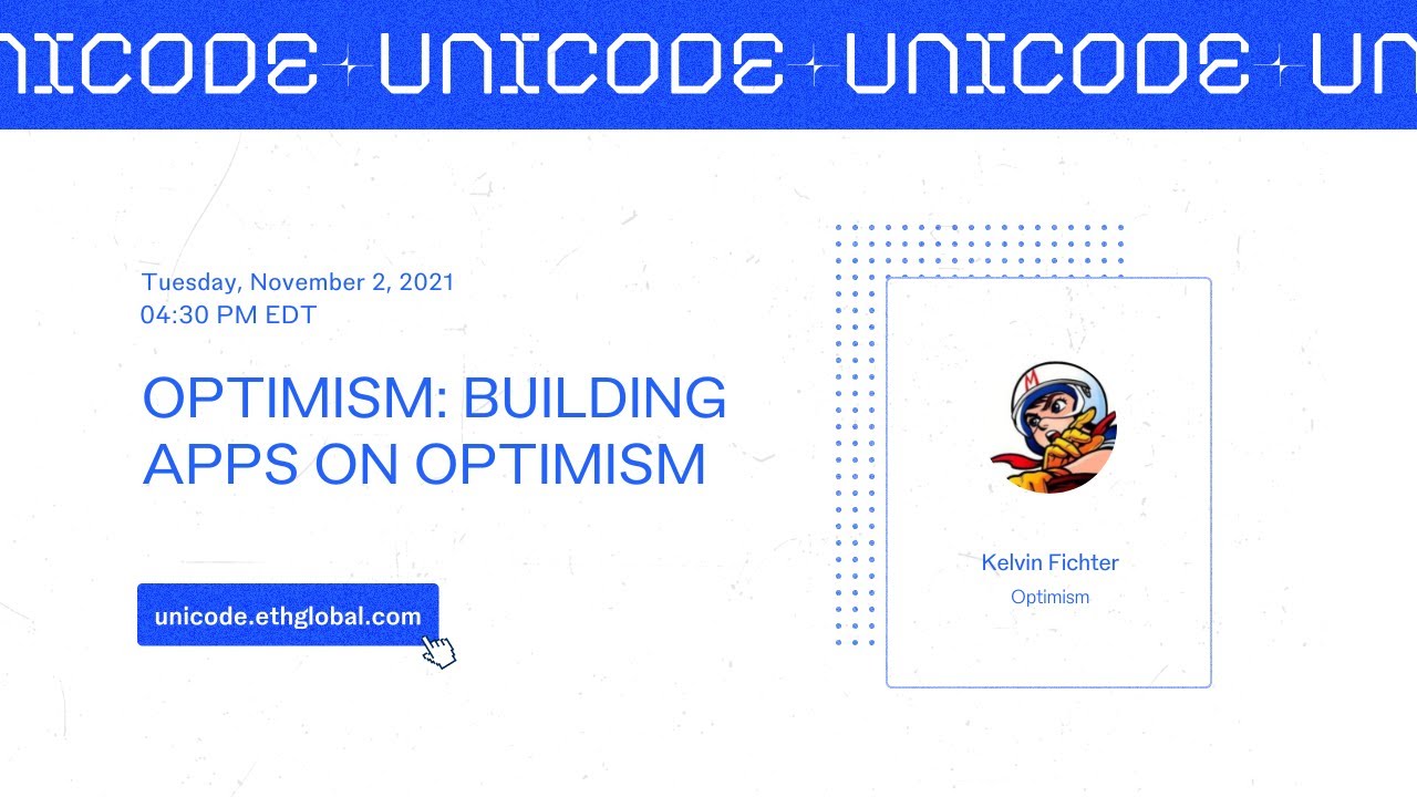 Optimism: Building apps on Optimism