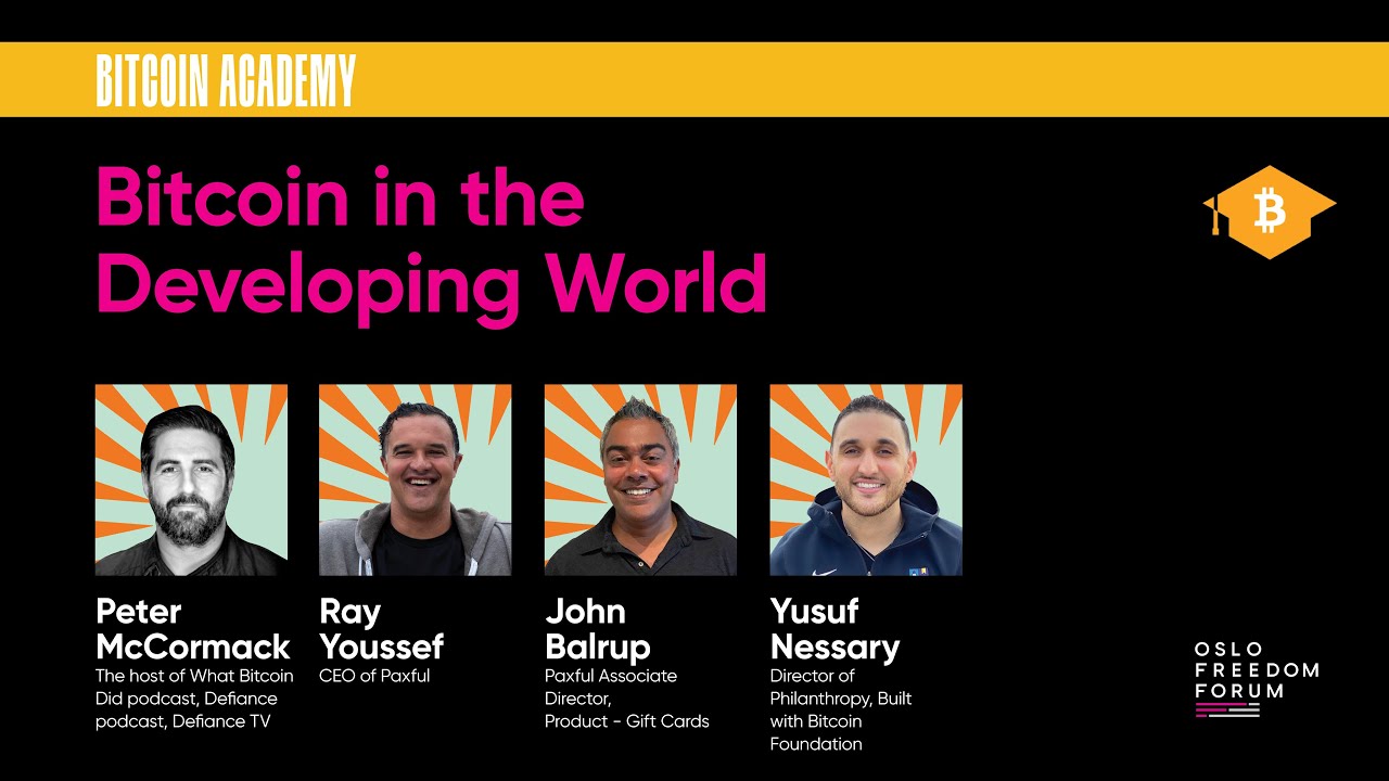 Bitcoin in the Developing World – Team Paxful