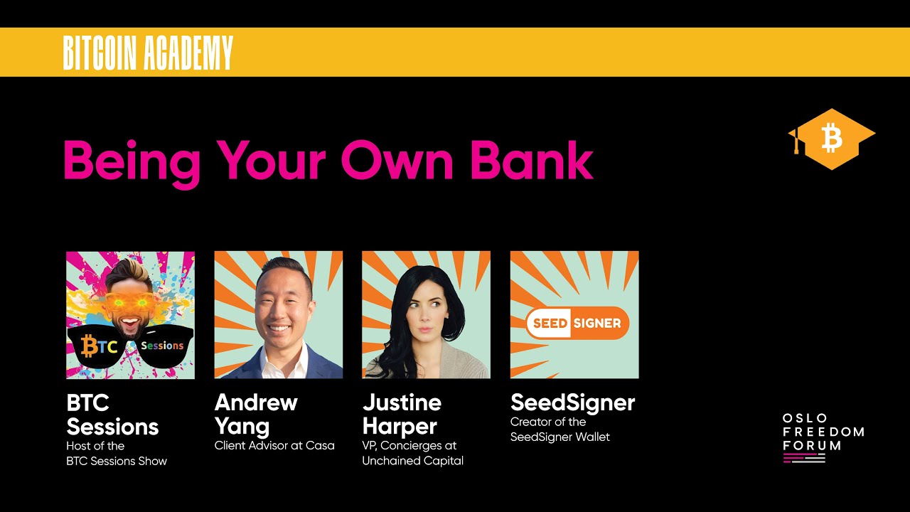 Being Your Own Bank w/ Andrew Yang, Justine Harper & SeedSigner