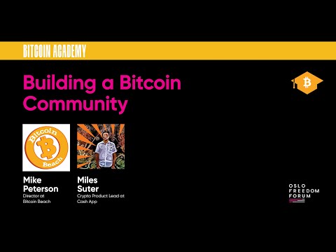 Building a Bitcoin Community