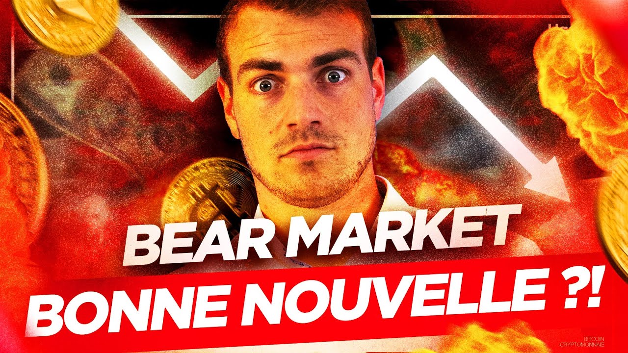 La baisse des cryptos est une BONNE chose pour l’écosystème !?