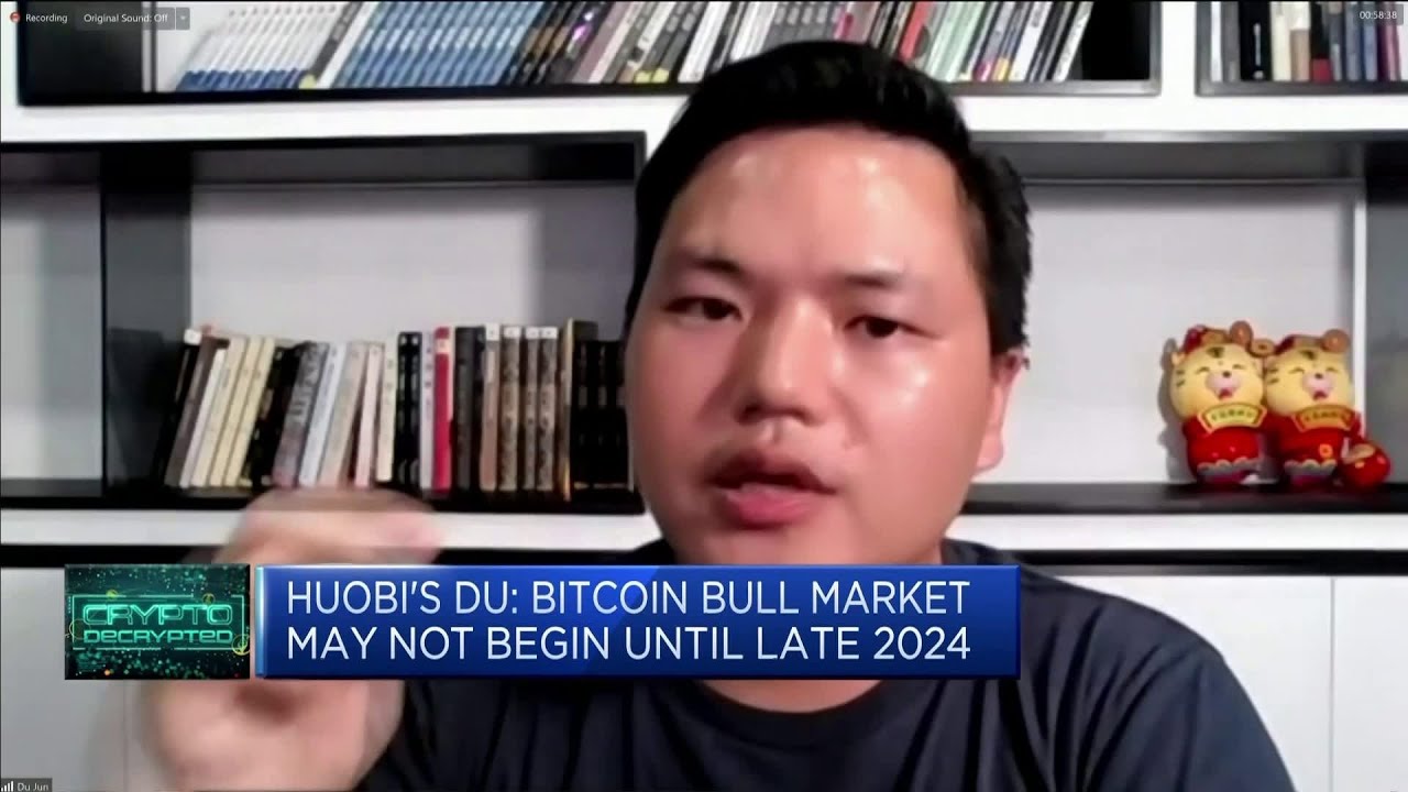 Huobi’s Du Jun Explains Why Next Bull Market May Not Begin Until Late 2024
