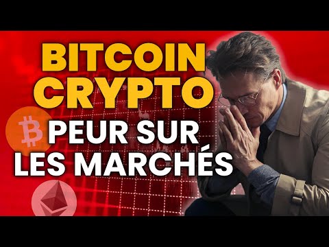 BITCOIN – CRYPTO les marchés dans la PEUR ?