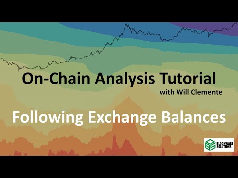 Bitcoin On-Chain Analysis: Following Exchange Balances