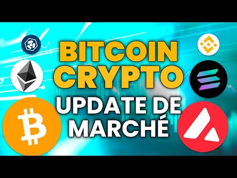BITCOIN et ALTCOINS le marché CRYPTO PROFITE du REBOND US ✅
