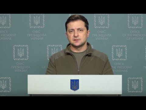 Ukraine President: Forces Are Resisting Russia’s Assault
