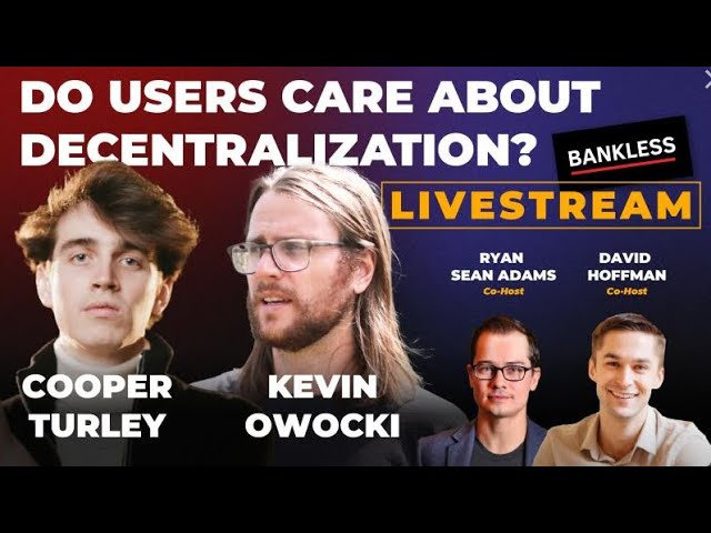 Do Users Care About Decentralization?