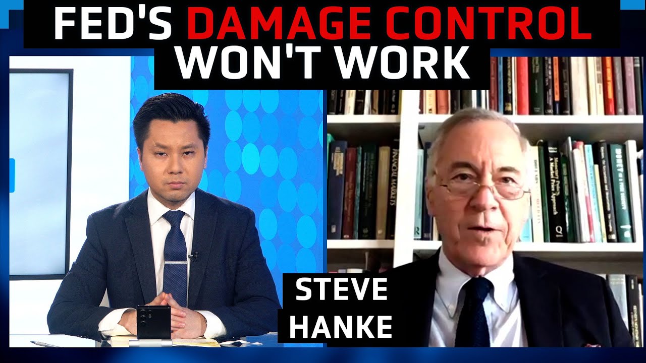 Steve Hanke: Fed’s Rate Hike Won’t Solve Inflation, Damage Will Last Until 2024
