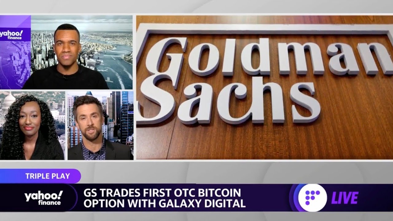 Goldman Sachs Conducts First OTC Bitcoin Option Trade