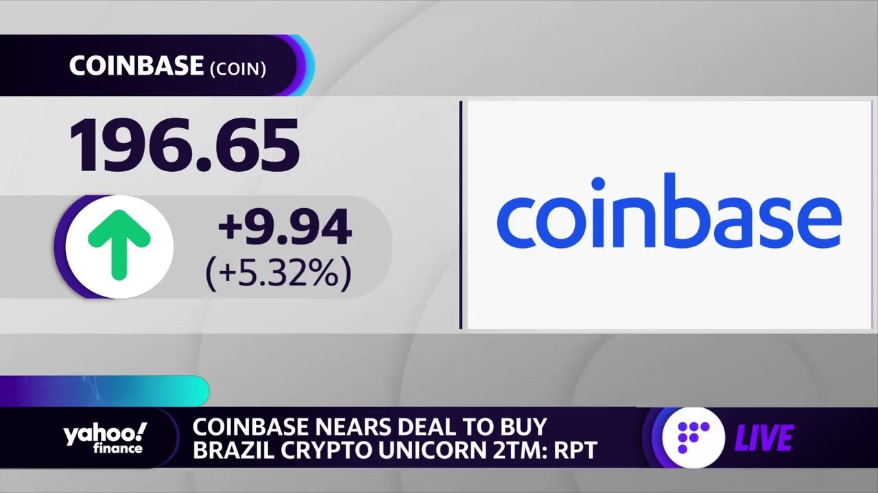 Coinbase Stock Pops As The Crypto Exchange Nears Deal To Buy 2TM