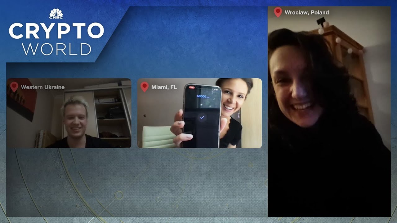 Sending Bitcoin From Miami to a Ukrainian in Poland