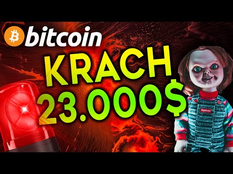 BITCOIN ⛔ LE S*NG VA COULER !!! (direction 23.000$ ? )