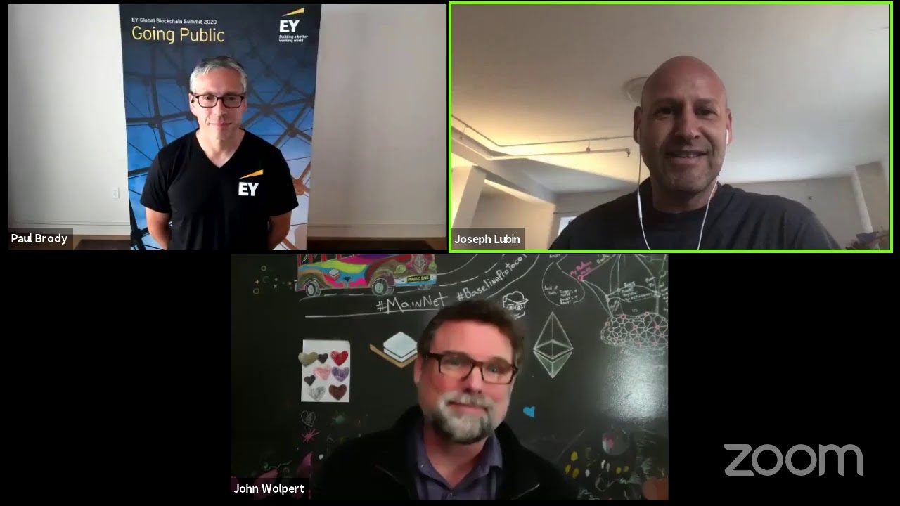 EY Global Blockchain Summit: Blockchain Business Applications