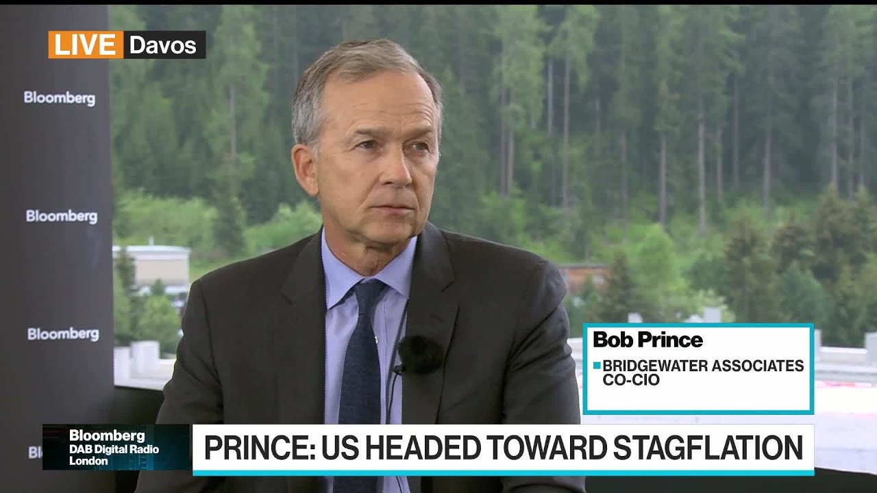 Bridgewater Co-CIO Prince Says US Headed Toward Stagflation