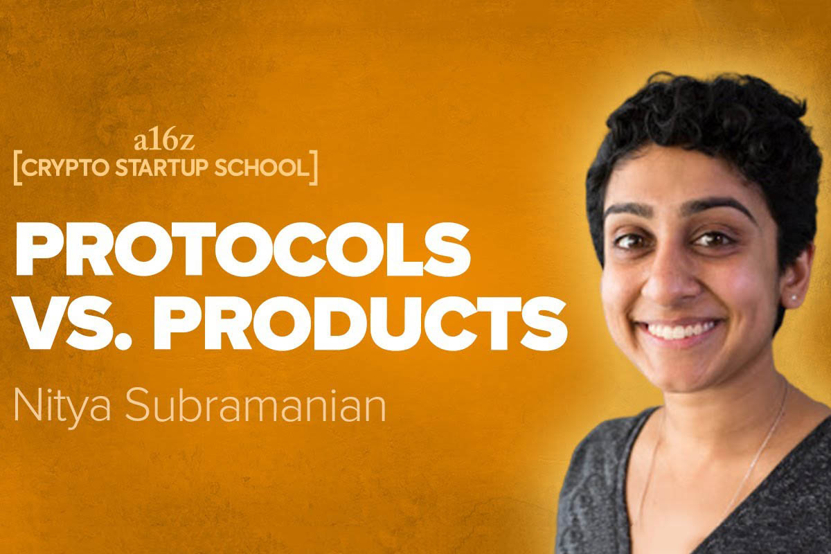 Building Products versus Building Protocols