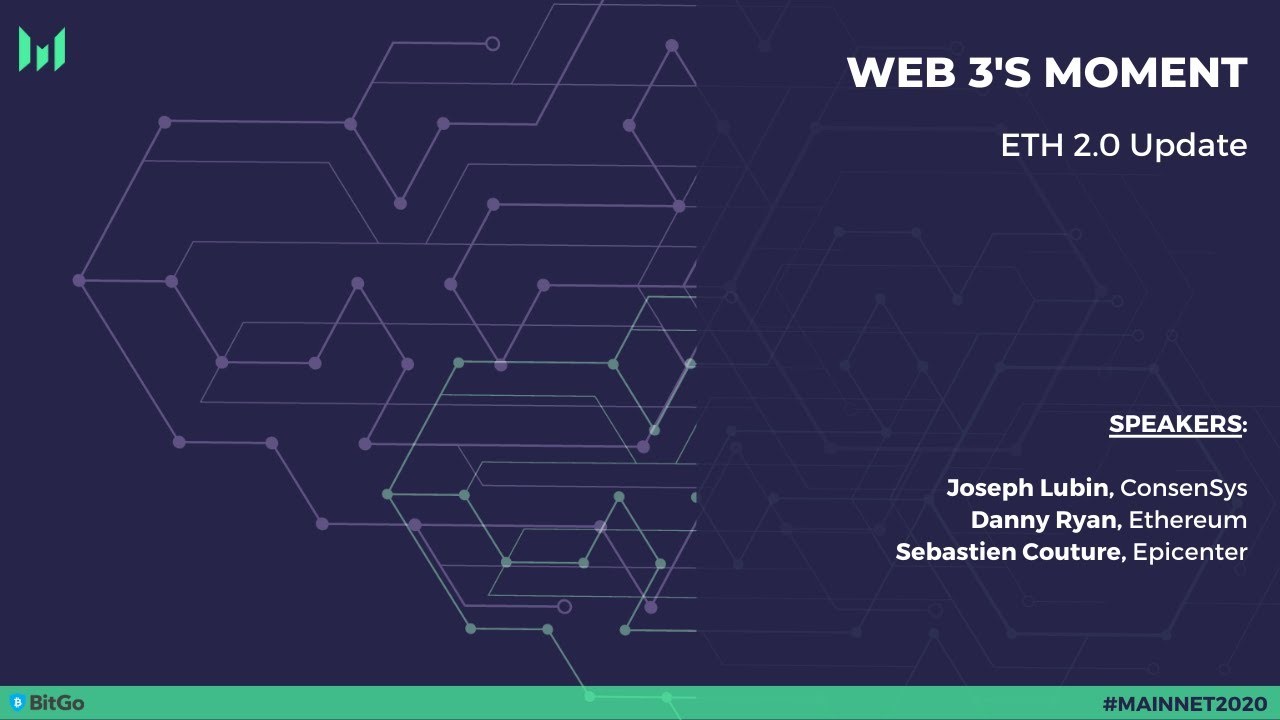 Ethereum 2.0 Update w/ Joseph Lubin and Danny Ryan
