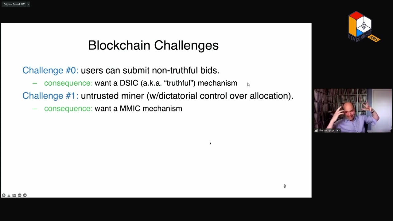 Mechanism Design for Ethereum and Beyond