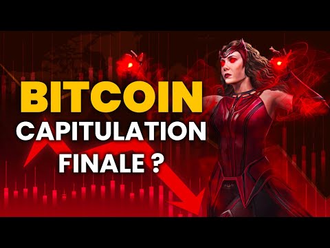 CRYPTO CRASH BITCOIN et ALTCOINS la CAPITULATION FINALE ? ?