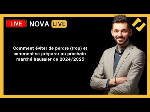 Eviter de perdre (trop) & Eviter de louper le prochain marché haussier crypto monnaie 2024 2025