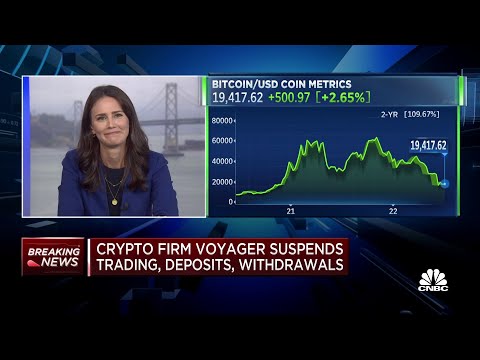Voyager Suspends Trading, Deposits and Withdrawals