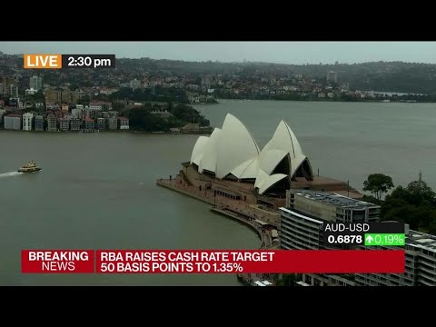 Reserve Bank of Australia Hikes Rates in Quickest Tightening on Record
