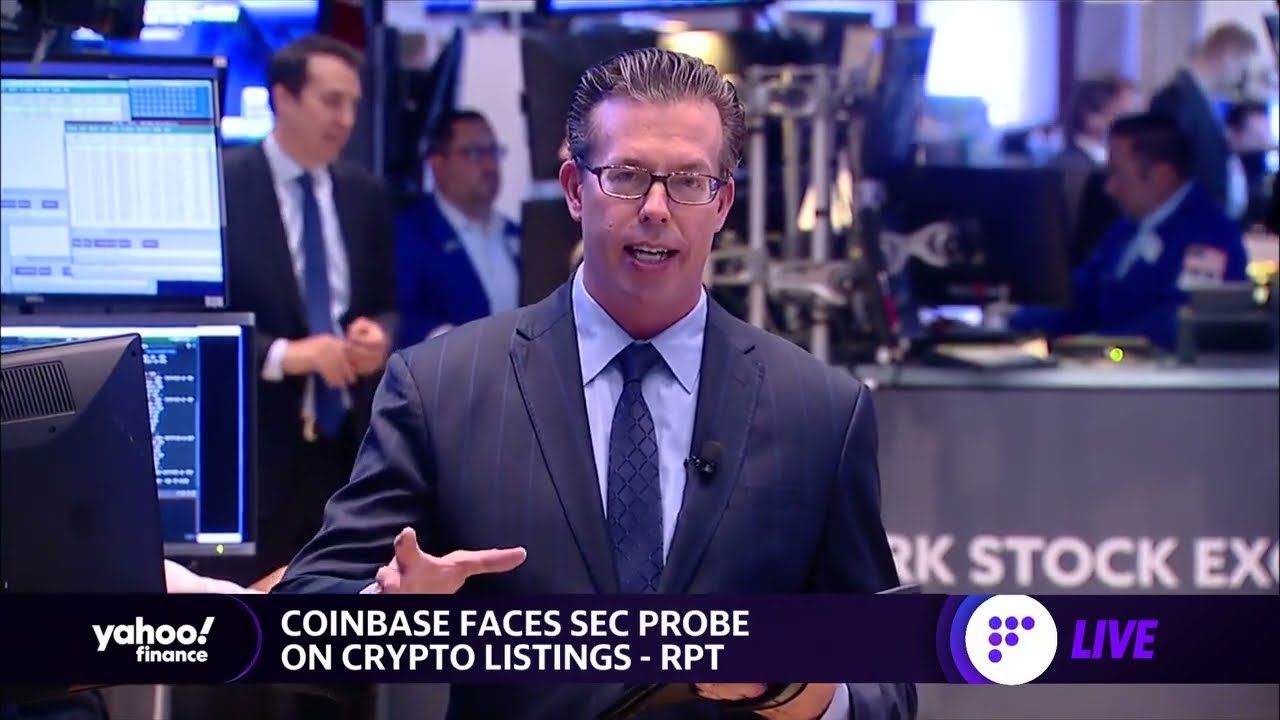 Stocks Fall on Fed Worries, Coinbase Stock Plunges on SEC Probe