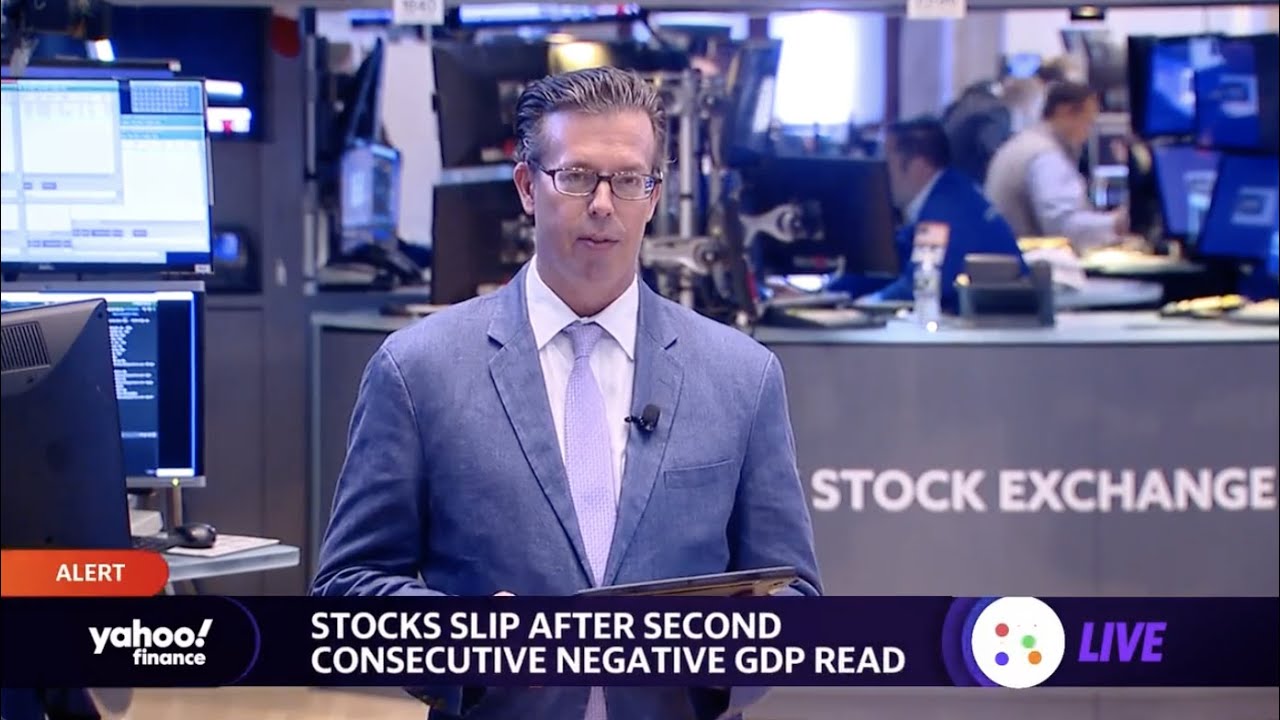 Stocks Slip, Bitcoin Rallies Following GDP Reading