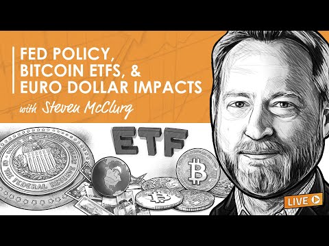 FED Policy, Bitcoin ETFs, & Euro Dollar Impacts with Steven McClurg