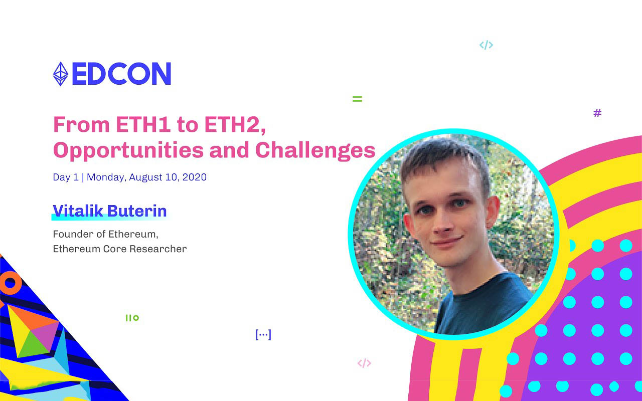Vitalik Buterin: From ETH1 to ETH2, Opportunities and Challenges
