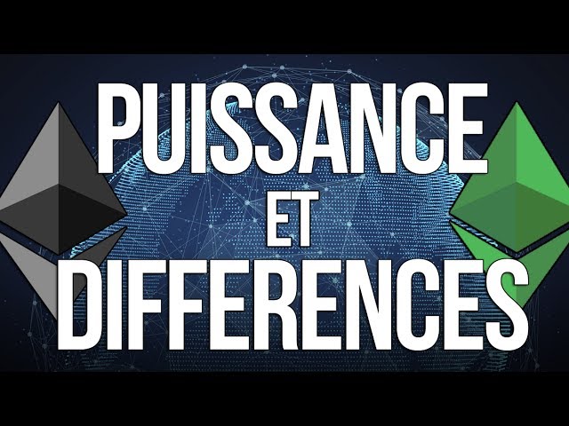Différences entre l’Ethereum et l’Ethereum Classic