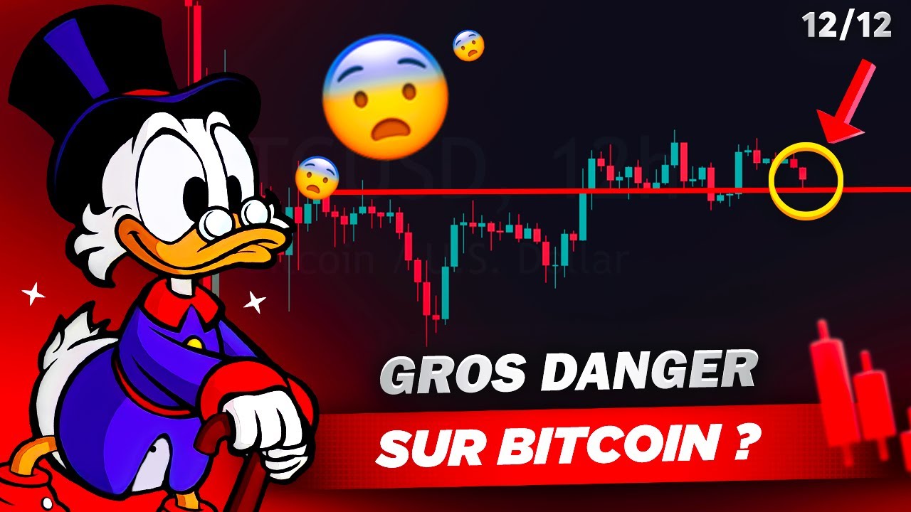 DANGER sur Bitcoin et Ethereum ? Il faut absolument défendre CE NIVEAU !