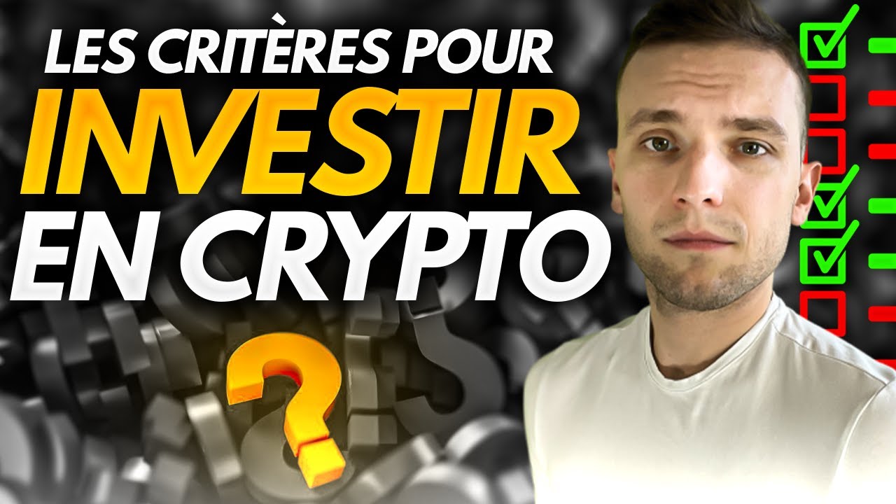3 CRITÈRES D’INVESTISSEMENTS CRYPTO SPECIAL BEARMARKET ?