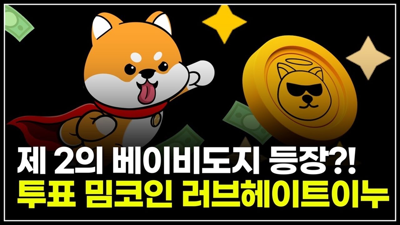 제 2의 베이비도지 코인! 러브헤이트이누(LoveHateInu)에 주목해야 하는 5가지 이유!