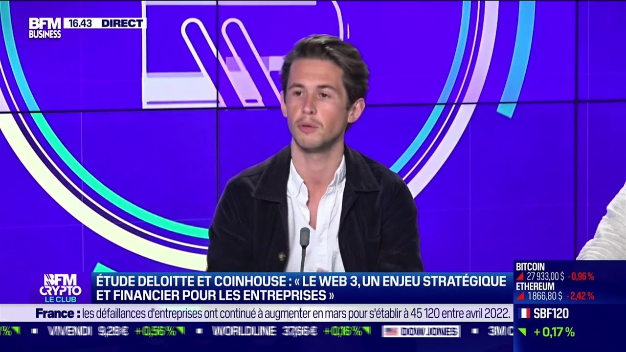 Étude de Deloitte et Coinhouse sur le Web3 ! Actualité crypto
