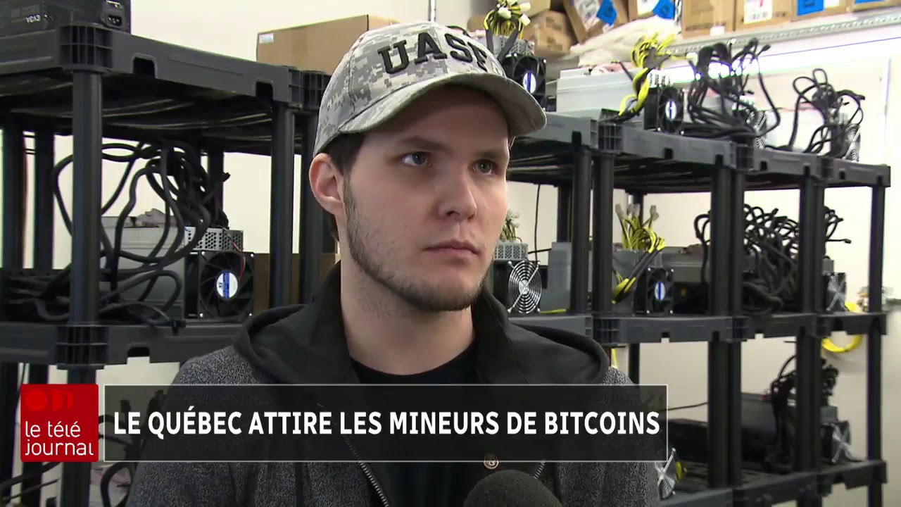 Le Québec attire les mineurs de bitcoins