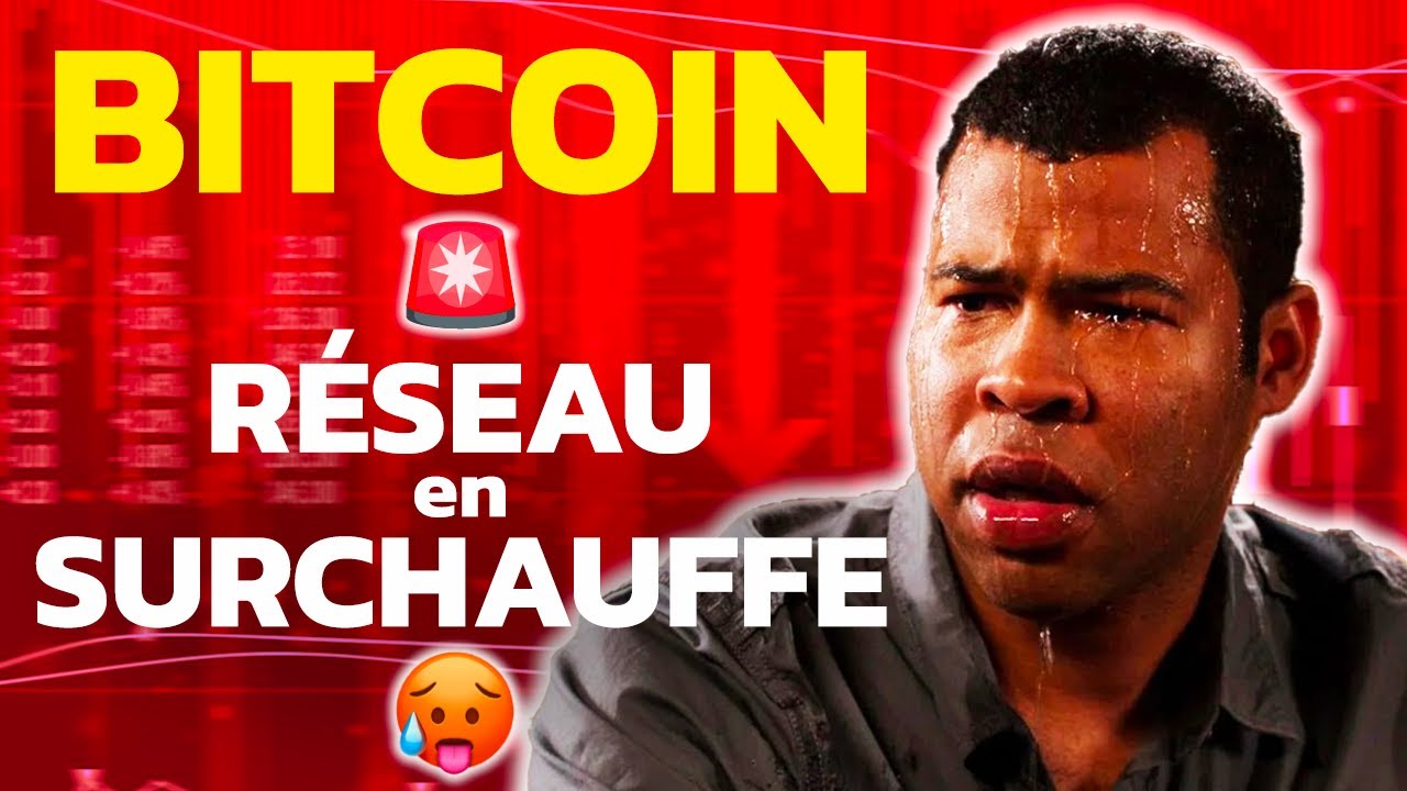 Bitcoin, le réseau en surchauffe ‼️ La blockchain est-elle en danger ?