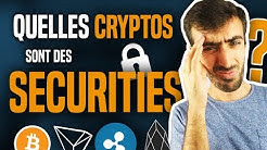 Bitcoin : Quelles cryptos sont des sécurities ? EOS, TRX & XRP ?
